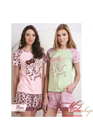 Женская пижама с шортами Ellen 025/001